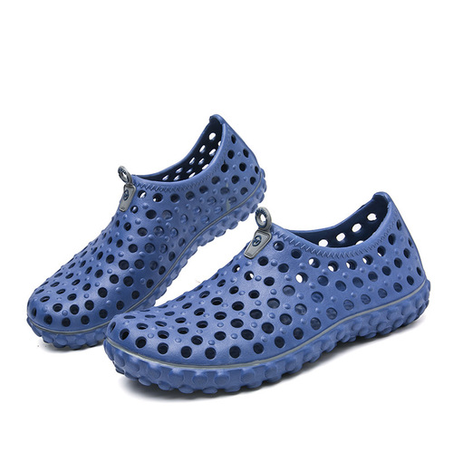 HOT SELL HOLEY SHOES THICK SOLE BREATHABLE SANDALS BEACH SOFT SOLE SLIPPERS TRENDY FASHION JINXIAN SANDALS FOR MEN