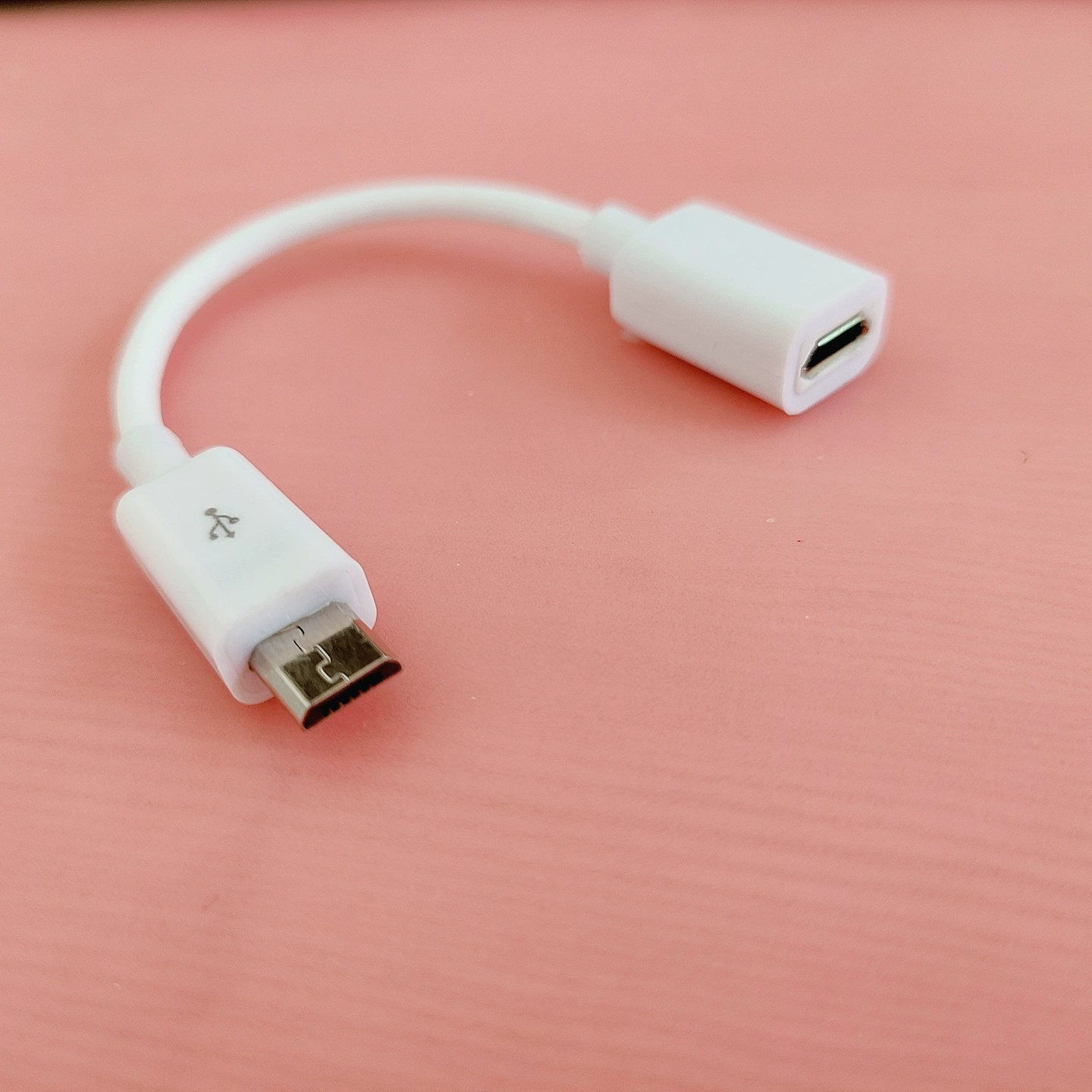 Micro USB public extension line 10cm 5 -core five -core full -pass OTG line Micro public line