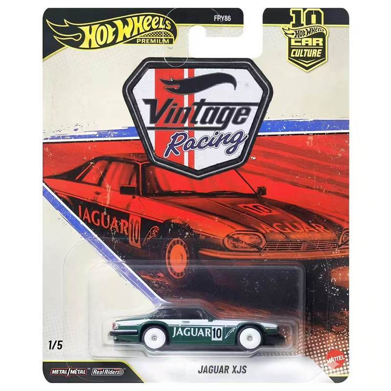 Hot Wheels Car Culture FPY86VR Vintage Racing Car Ferrari Porsche 917k Lancia Alloy Car Model