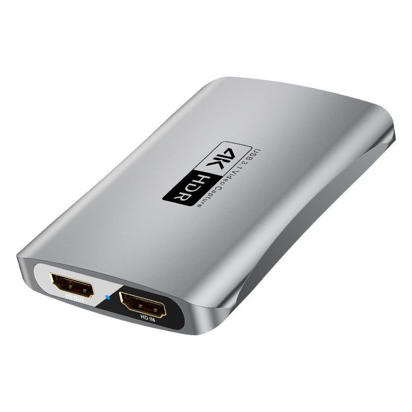 Tarjeta de Captura vídeo 4K60HZ anillo HD HDMI con HDR Alta cepillo juego PS5 Cámara SLR grabación en vivo