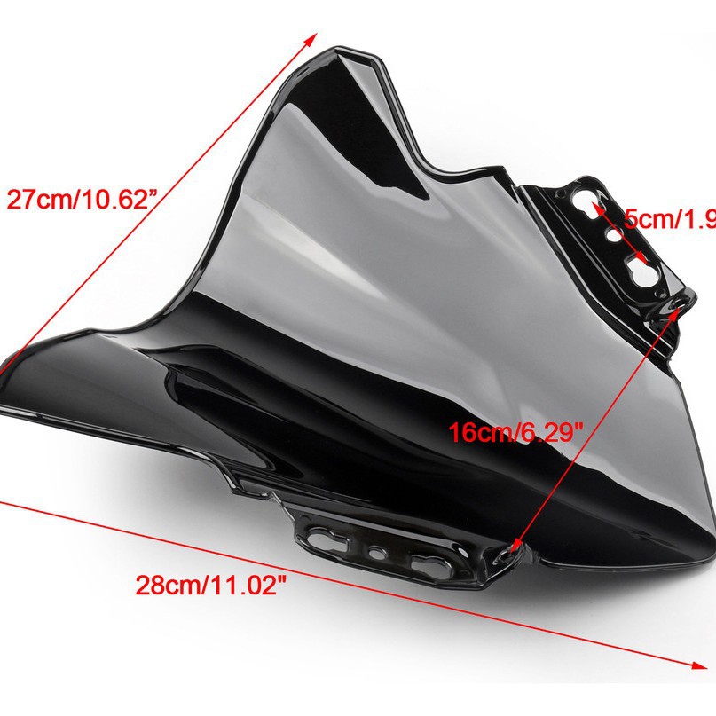 Suitable for Kawasaki Ninja250Sl Zx250Sl 14-17 Years Windshield Front Windshield Deflector