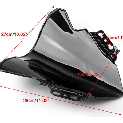 Motorcycle front windshield Ninja250Sl Zx250Sl 14-17