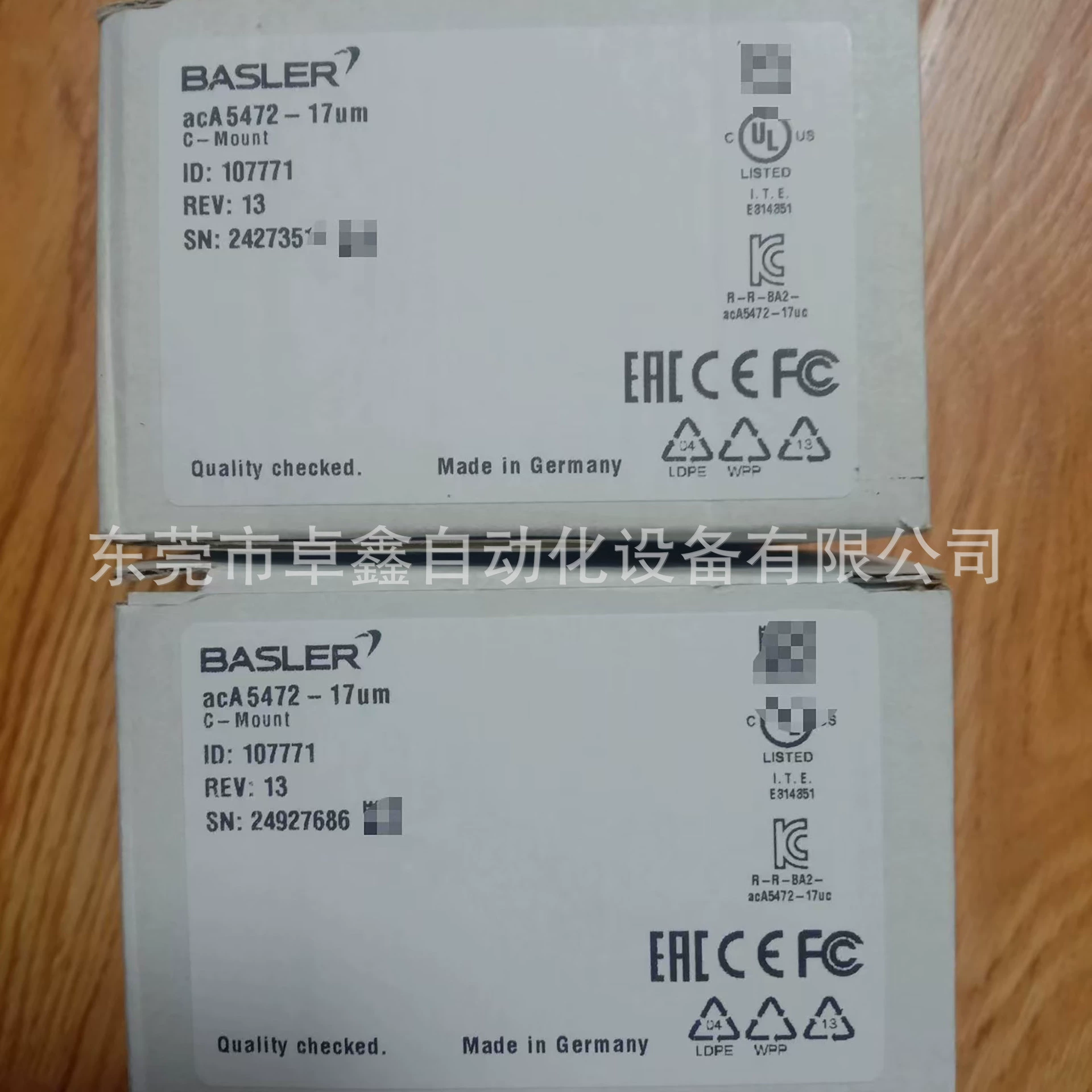 acA5472-17m Промышленная камера Basler acA5472-17gc Цена договорная