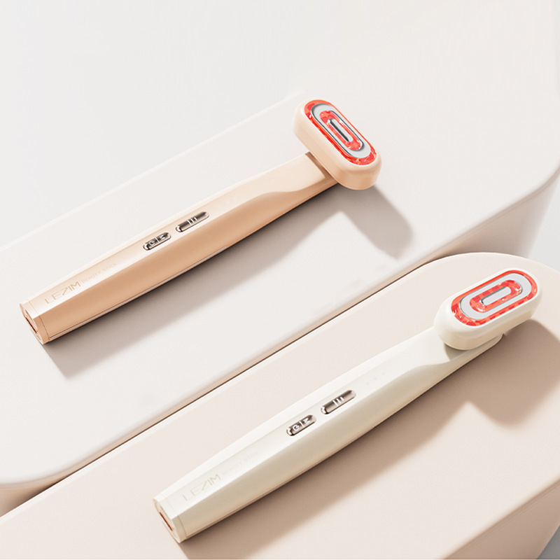 Nuevo instrumento de belleza de ojos transfronterizos EMS microeléctrico introducido masajeador de ojos vibratorio multifuncional de compresión caliente para el hogar barra de belleza