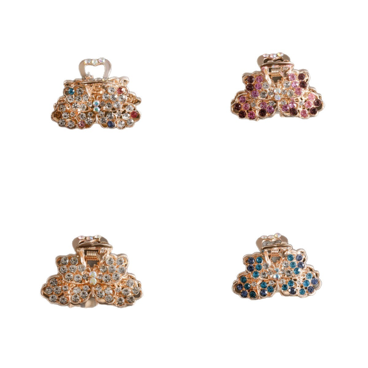 Small Bangs Clip 2026 New Diamond Flower Side Hairpin Korean Popular Mini Elegant Hair Clip Hair Accessories