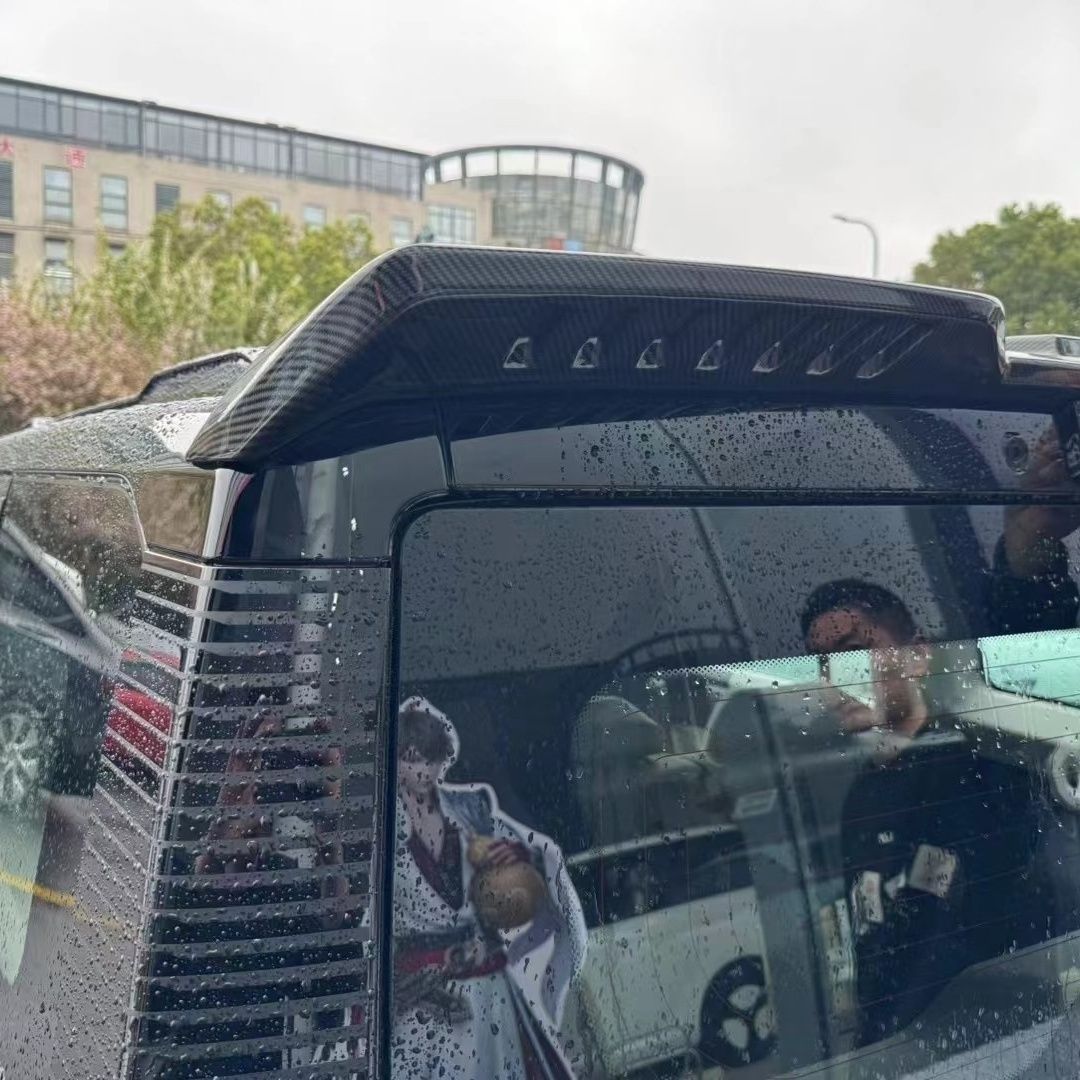 Chery Icar03 Rear Wing Modification, Integrated Rear Spoiler, Icar03 Modified Integrated Roof Wing, Exterior Decorative Accessories