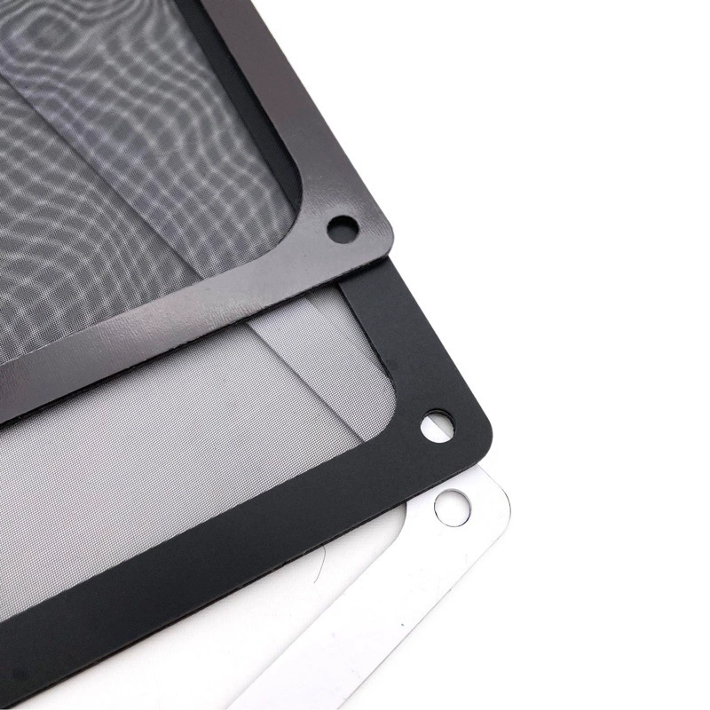 Поставка магнитных шасси Пыли Сетка 12 см вентилятор компьютера пыли сетка 14 см вентилятор пыли сетка ПВХ