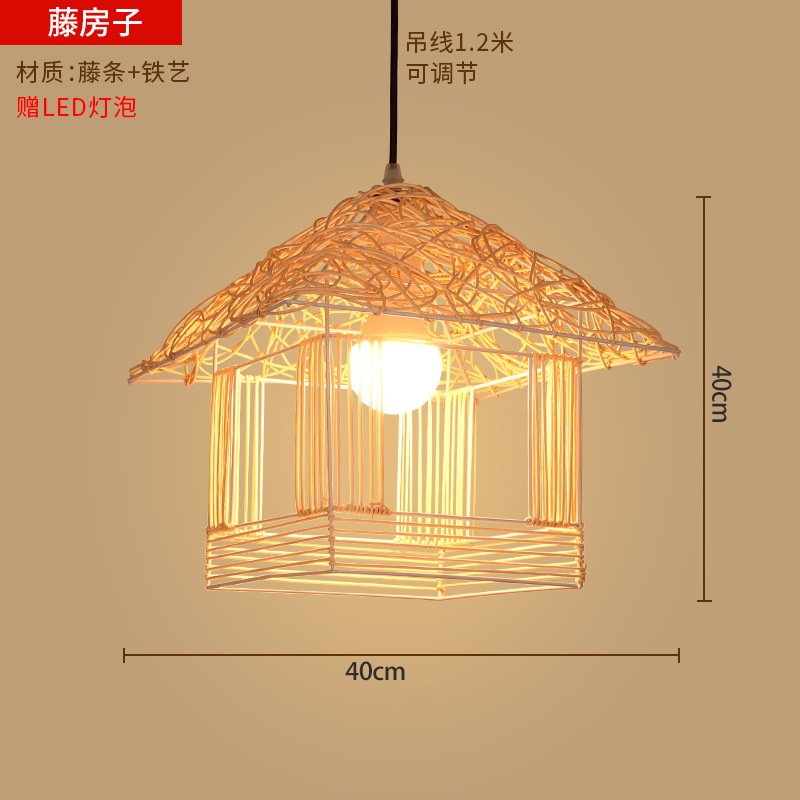 竹ランタンシャンデリア新しい中華レストラン竹アートランプショップ商業ケータリング禅茶室日本製織物ランプシェード|undefined