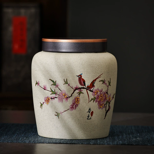 Birds and flowers, single bottle