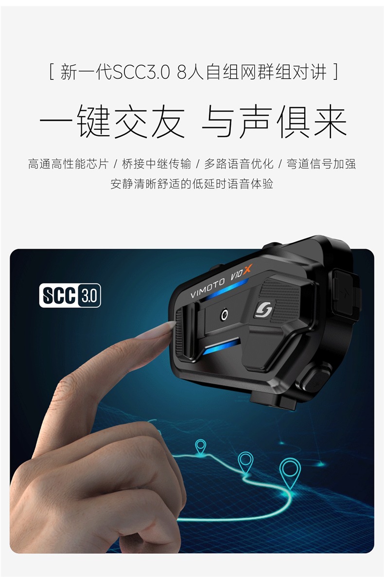Vimetong Xr V10 Motorcycle Helmet Bluetooth Headset Built-In Full-Face Helmet Jbl Unit Flagship Store V9X V10X