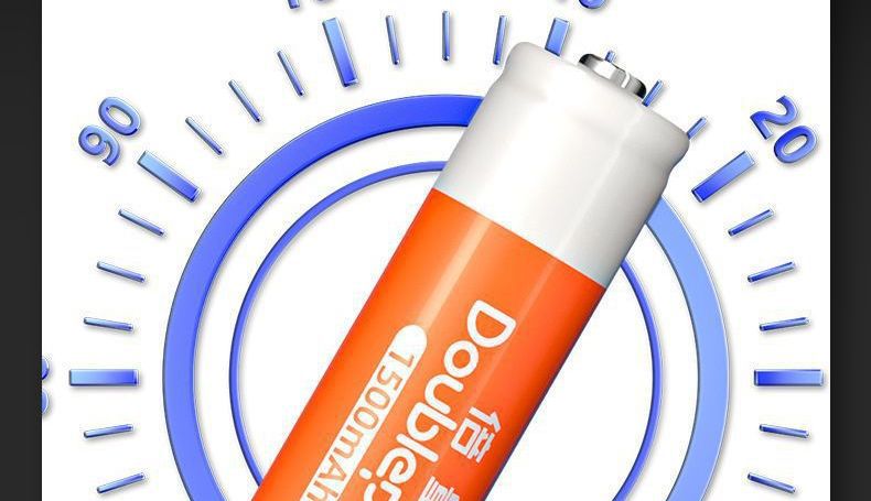 No. 5 and No. 7 Rechargeable Batteries, 1500Mah Large Capacity, Universal Rechargeable 1.2V Batteries, Cross-Border