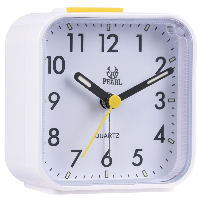 Square Alarm Clock, Stylish Silent Alarm Clock, Bedside Table Clock Wholesale, Children's Study Alarm Clock