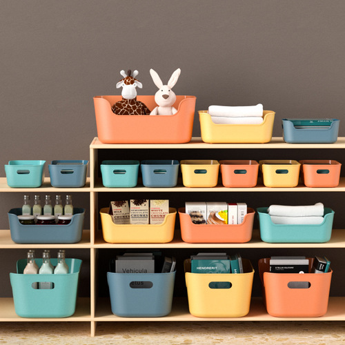 Manufacturer wholesale sundries storage box desktop box cosmetics lipstick kitchen storage box dormitory snack storage basket