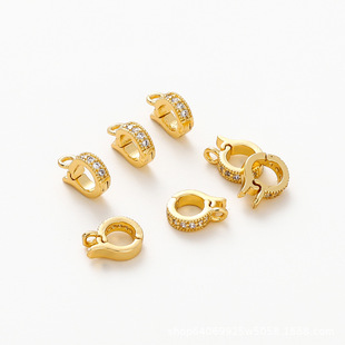 14K��ɫ�����ʯ�f��R������ ��������β����diy�Ʒ������
