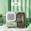 8588 Light Green LED Light+Beauty Fan Fan