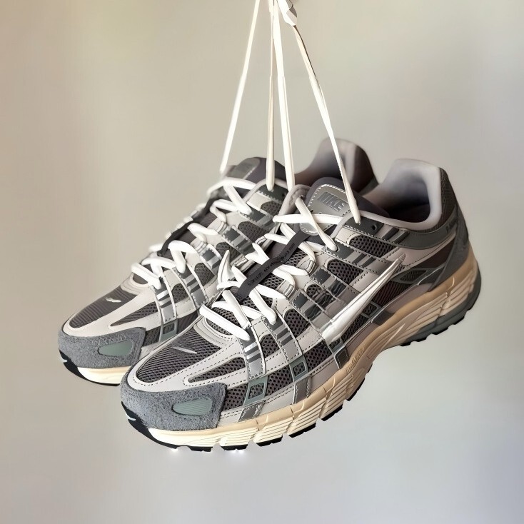 Cross-border foreign trade P6000 sneakers, retro running shoes, dad shoes, sporty casual versatile mesh breathable shoes