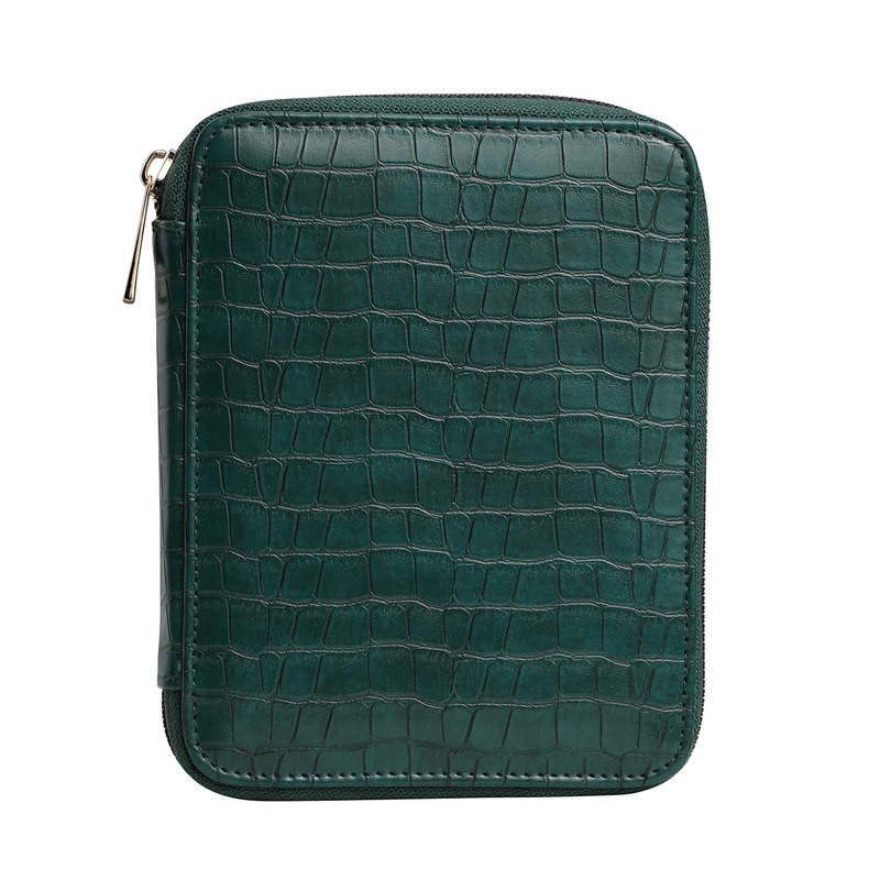 Popular Foreign Trade Crocodile Pattern Large-Capacity Circular Needle Set Storage Bag Sweater Knitting Supplies Accessories Storage Bag