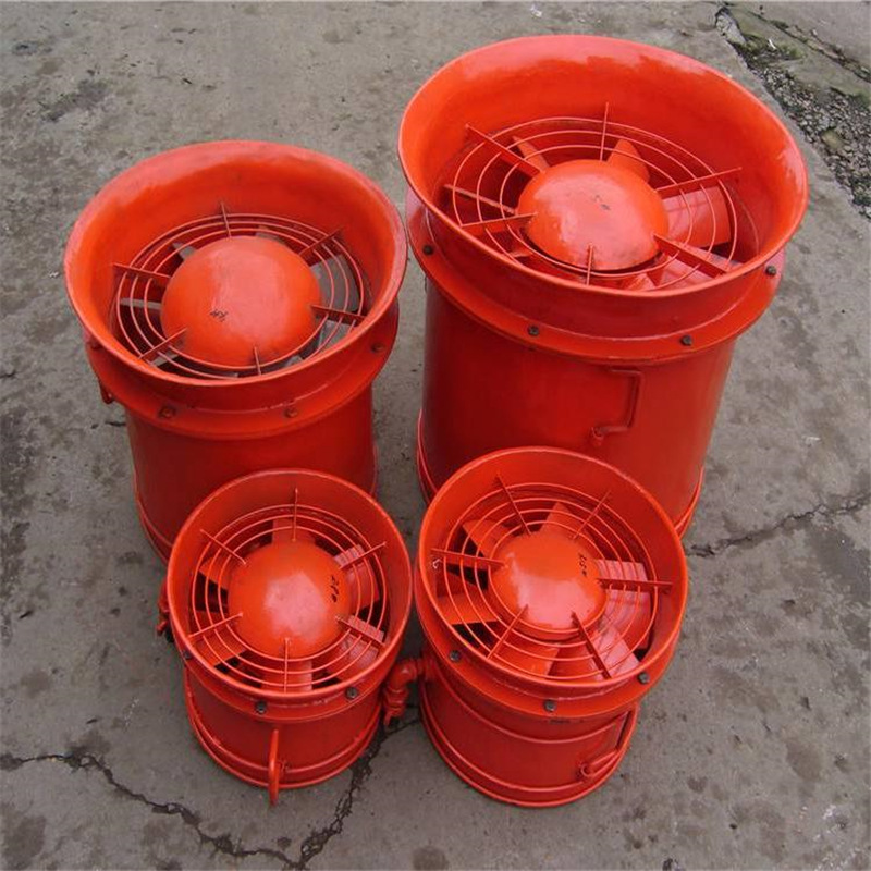 出售矿用气动压入式轴流局部通风机 FQ№5.6气动轴流式通风机