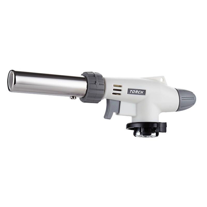 Flame Gun with Cartridge Gas Tank for Spraying Pig Hair, Baking, Welding, Torch Head Igniter, Blowtorch, Flame Thrower 516C, Can Be Inverted Flame Gun with Cartridge Gas Tank for Spraying Pig Hair, Baking, Welding, Torch Head Igniter, Blowtorch, Flame Thrower 516C, Can Be Inverted