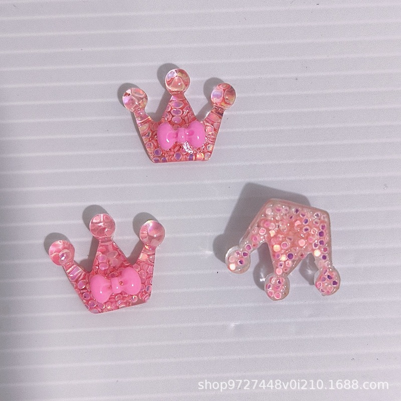 半透明のリボン樹脂アクセサリークリーム接着剤携帯電話ケース子供のリングヘアアクセサリークリエイティブ diy 手作り diy アクセサリー|undefined