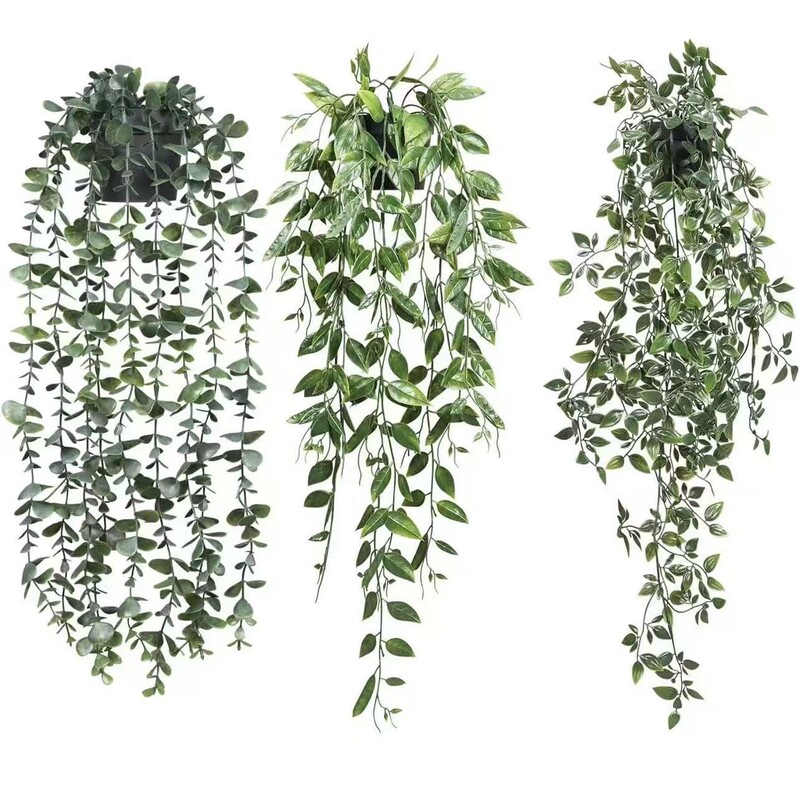 Amazon Artificial Eucalyptus Vine Mandala Hanging Plant Greenery Vine Home Decoration Single Branch Amazon Artificial Eucalyptus Vine Mandala Hanging Plant Greenery Vine Home Decoration Single Branch