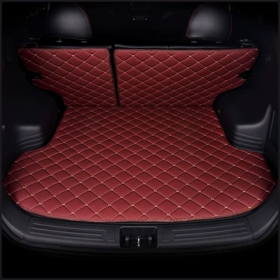 mat all-inclusive tailbox mat — Trunk Mat - burgundy-half-surround-customized