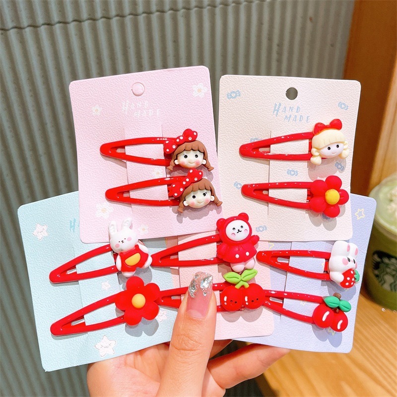 Perder dinero, limpiar el inventario, horquilla para niños al por mayor, horquilla para niñas, pinza lateral de flequillo para niñas, horquilla rota, accesorios para el cabello lindos