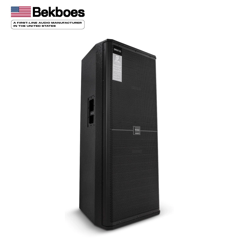 Двойной 15-дюймовый полночастотный открытый пассивный профессиональный сценический динамик на площади Свадебный этикет