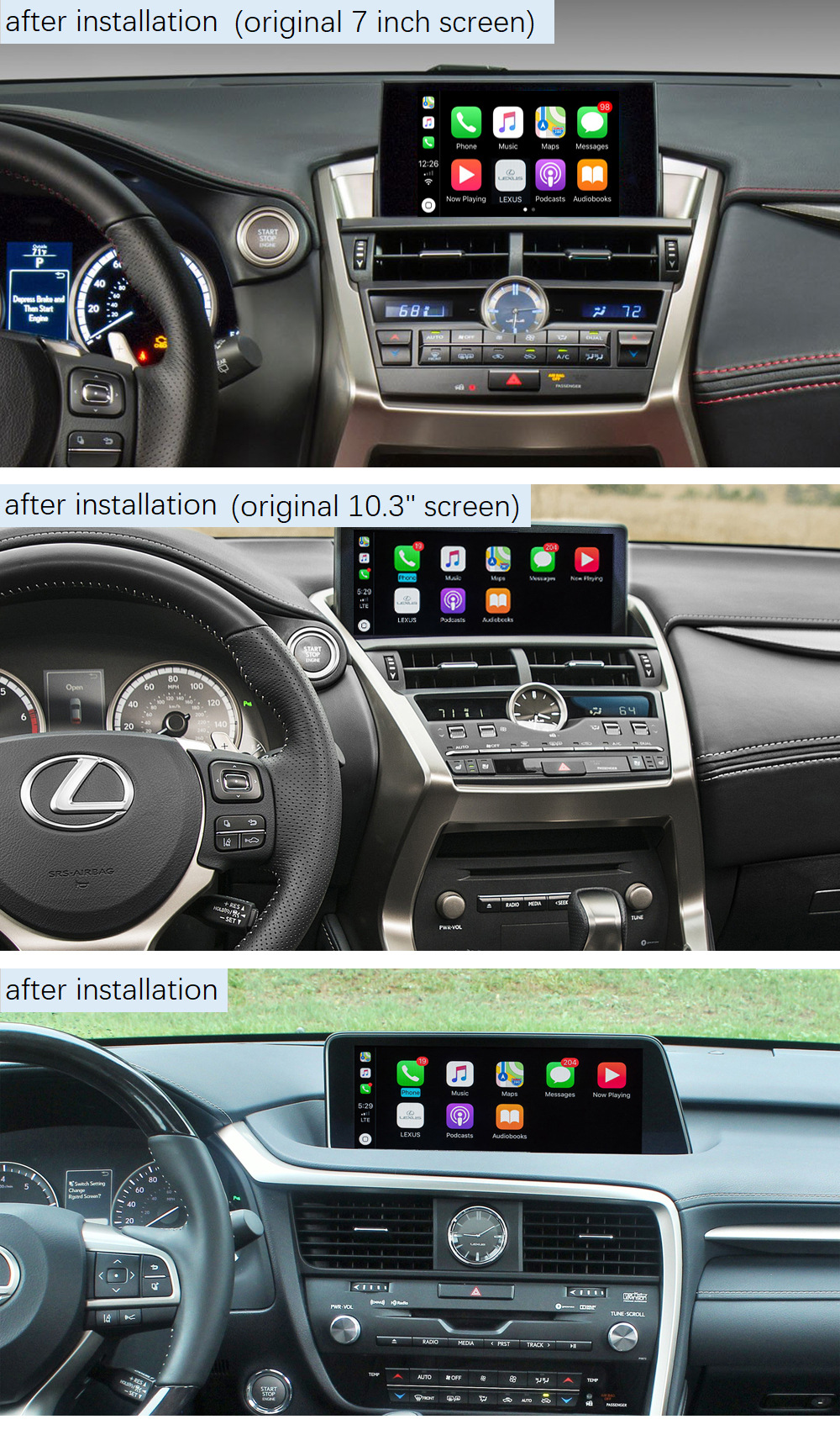 Road Top Car-machine Interconnection Wireless Apple CarPlay Suitable for Lexus Decoder Module Decoder
