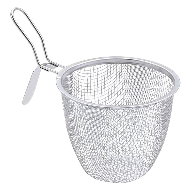 Stainless steel hot pot special colander coarse mesh household with hook powder strainer noodle spoon strainer frying strainer basket strainer