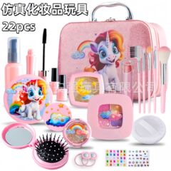 子供の化粧品おもちゃセット女の子メイクシミュレーションままごとドレッシングプリンセスバッグおもちゃギフト卸売
