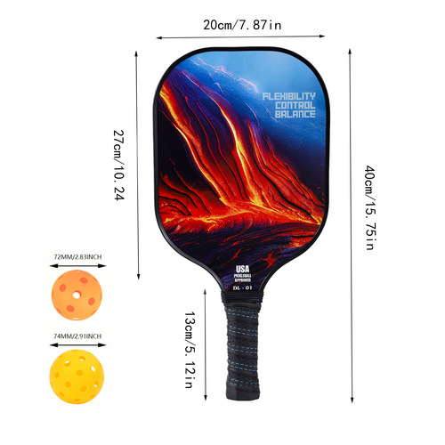 New Fiber Glass Pickleball Paddle Packaging Box Outdoor Sports Set Amazon Pickleball Paddles