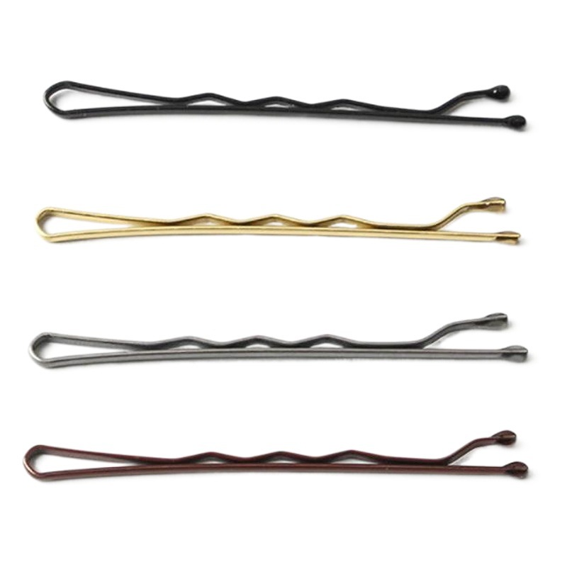 Estilo coreano Internet celebridad clip bolsa de horquilla lindo tocado de las mujeres simple negro horquilla onda clip accesorios para el cabello de los niños