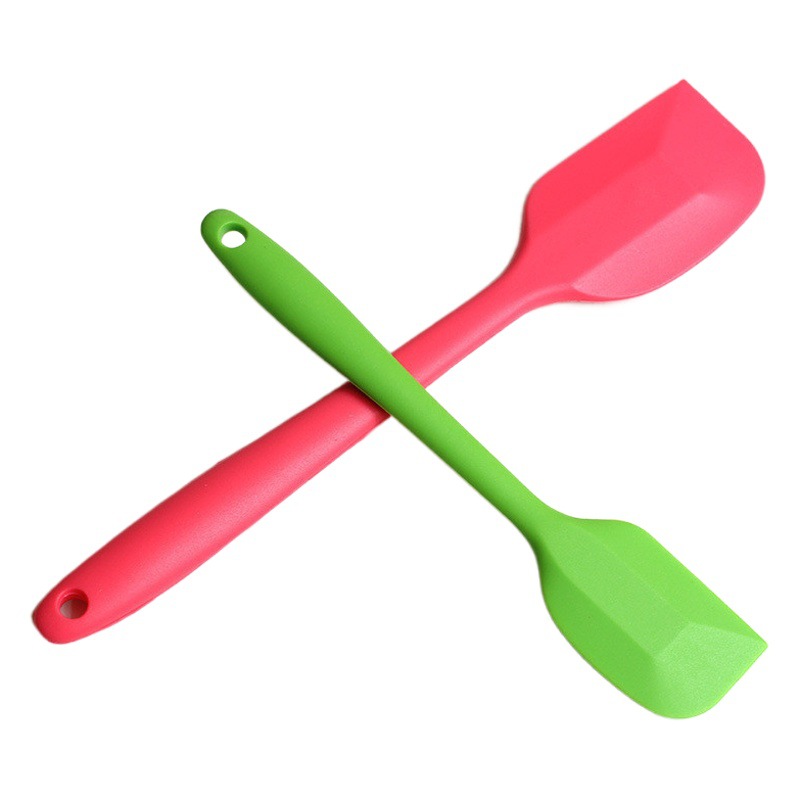 Large 28CM silicone integrated scraper baking tool cream spatula FDA thickened large cake butter spatula