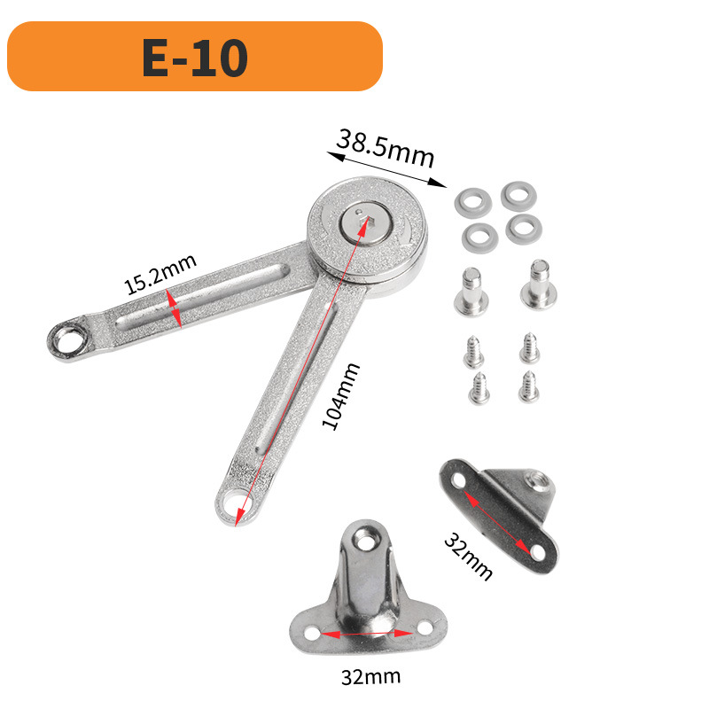 Deténgase a voluntad, deténgase a voluntad, barra de soporte, puerta hacia arriba y hacia abajo, barra de soporte plegable, barra hidráulica de soporte de aire, barra de soporte telescópica de armario