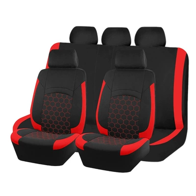 Seat cushion, seat cover Soft and Wear-Resistant, Full-Coverage Seat Cover - red