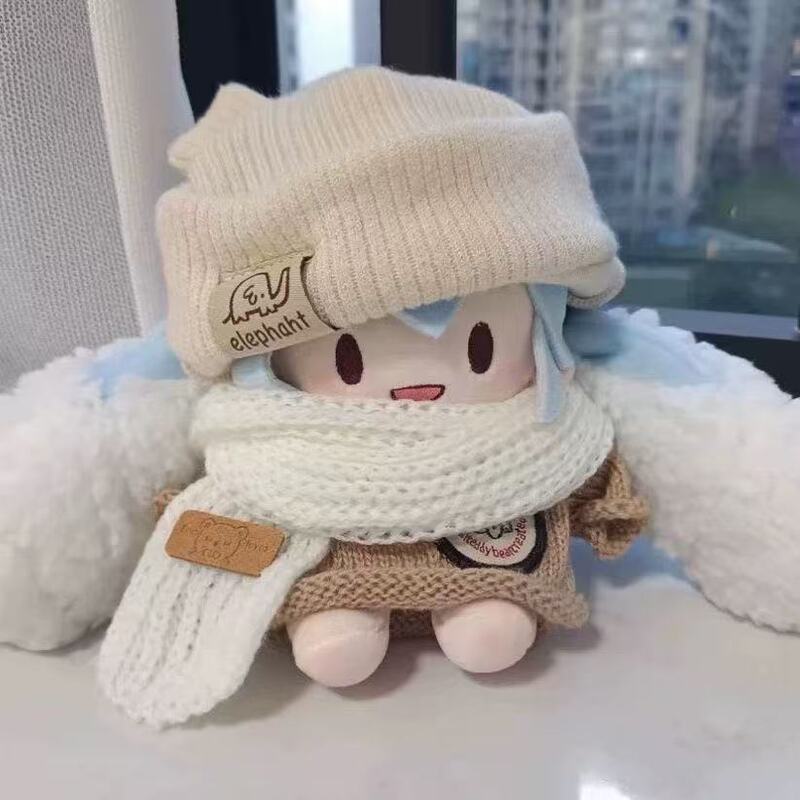 お着替え可15cm雪ミク初音可爱いコットン人形ふふふぬいぐるみお着替え可ぬいぐるみプレゼント朝|undefined