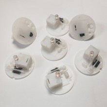 闪光玩具电子机芯七彩小夜灯35mm蜡烛发光底座工艺吹塑品配件led