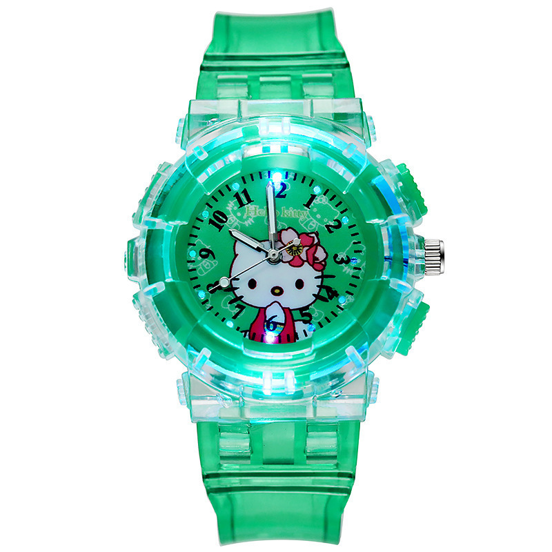 夏季新款儿童手表卡通动漫发光闪光电子表男表现货批发小礼物手表详情17