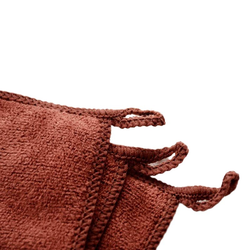 Напечатанное полотенце 35*35 чая с полотенцем полотенца церемонии чая микрофибер ткани полотенца квадрата крюка 400 г/㎡ абсорбент