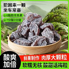 无核话梅粒酸甜话梅子肉果干九制西梅蜜饯梅有芒果干网红解馋零食