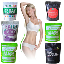 slim tea 28days detox fit skinny Lose weight flat tummy tea