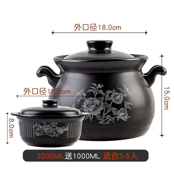 ☆✷Soup pot 3200 free 1000ML suitable for 3-5 people☆✷
