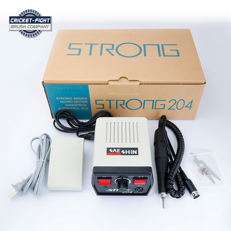 Korea Shixin 204 Tooth Machine Electric Brushless Grinding Machine Jade Jade Jewelry Engraving Machine Small Nail Art Electric Mill