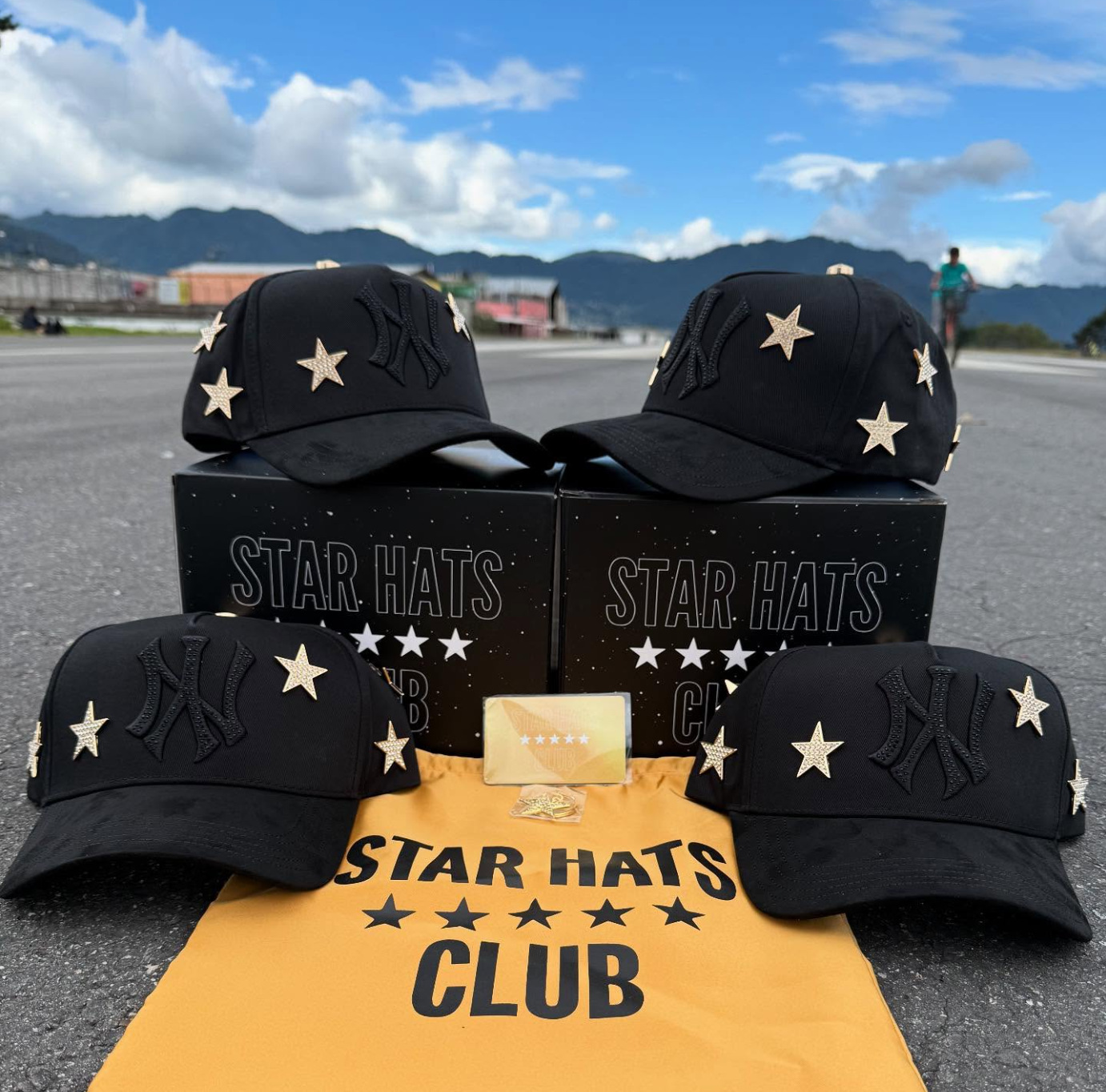 Nuevo Meike Duo Dandy bordado ajustable gorra de boca de pato borde curvo gorra de béisbol con diamantes barba tío