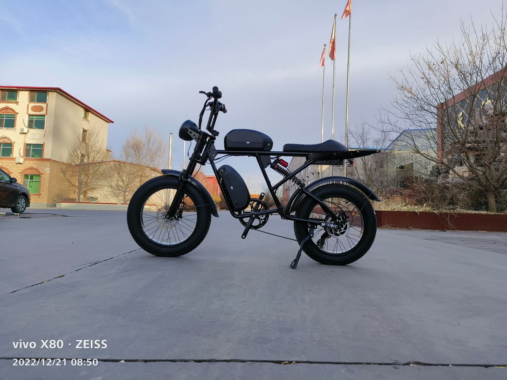 Super73 Style Retro Electric Bicycle Off-Road Fat Tire E-Bike