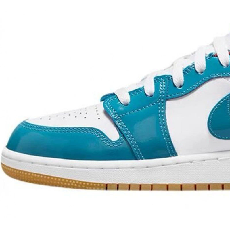 Высокая версия Putian, оригинальные AJ1 low, мужские низкие кеды, синий и белый инвертированный dunk panda sb чёрно-белые панельные кроссовки