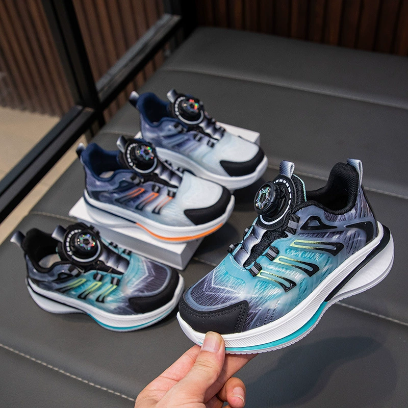 Breathable children's sports shoes for boys, casual footwear, autumn, trend of season, soft sole