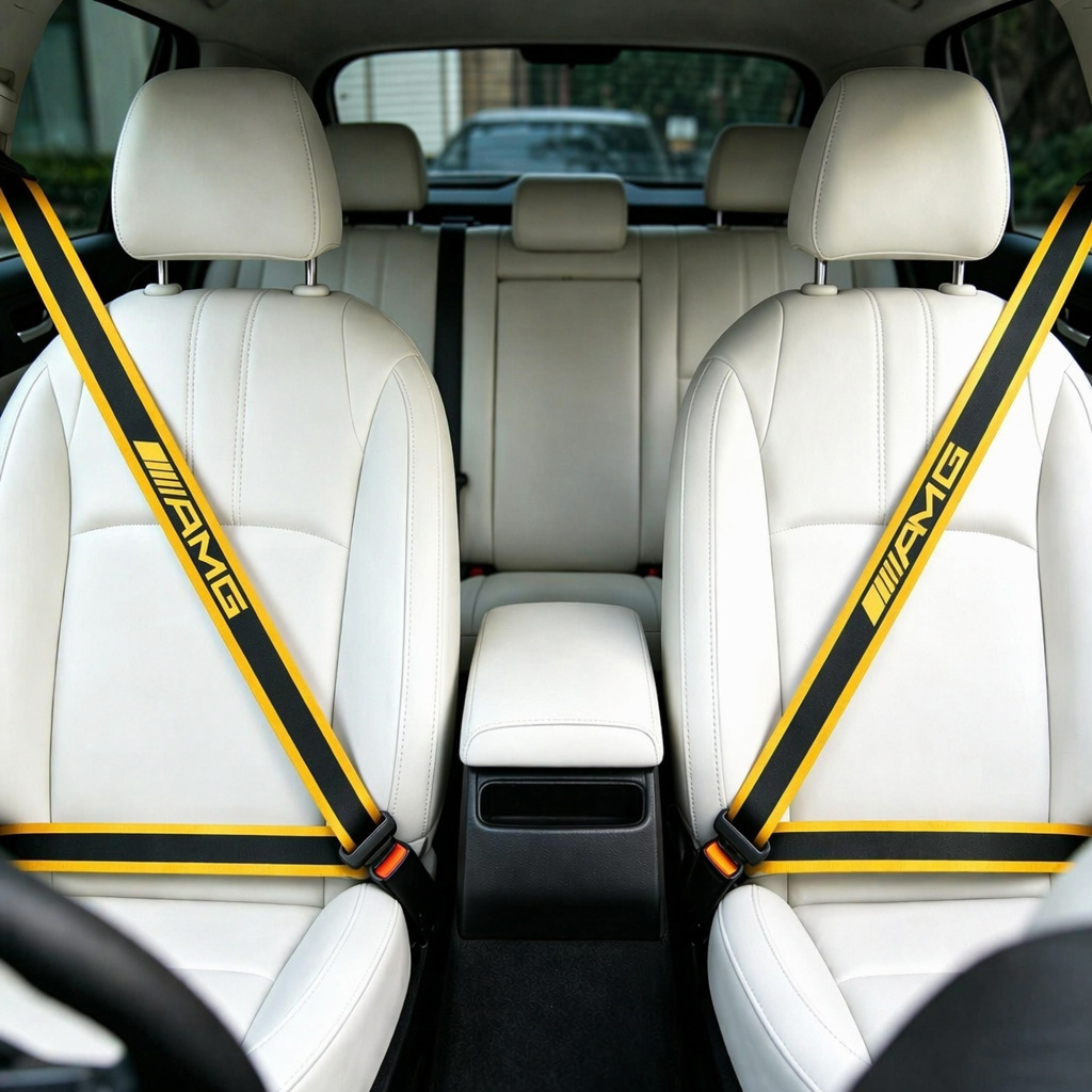 JDM universal nylon seatbelts for cars support cross-border dropshipping and are hot-selling branded universal car seatbelts