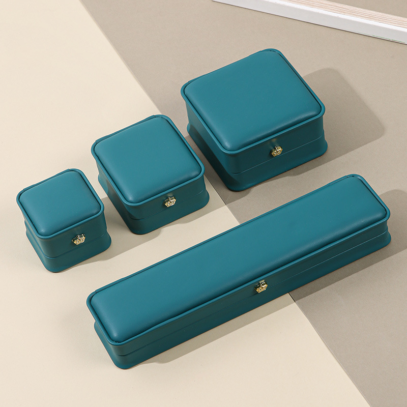 Corona-azul pavo real; anillo 6*6*5